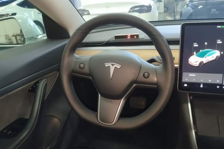 Used Tesla Model 3 2020 Standard Range Rear-Wheel Drive Upgraded Version Steering Wheel
