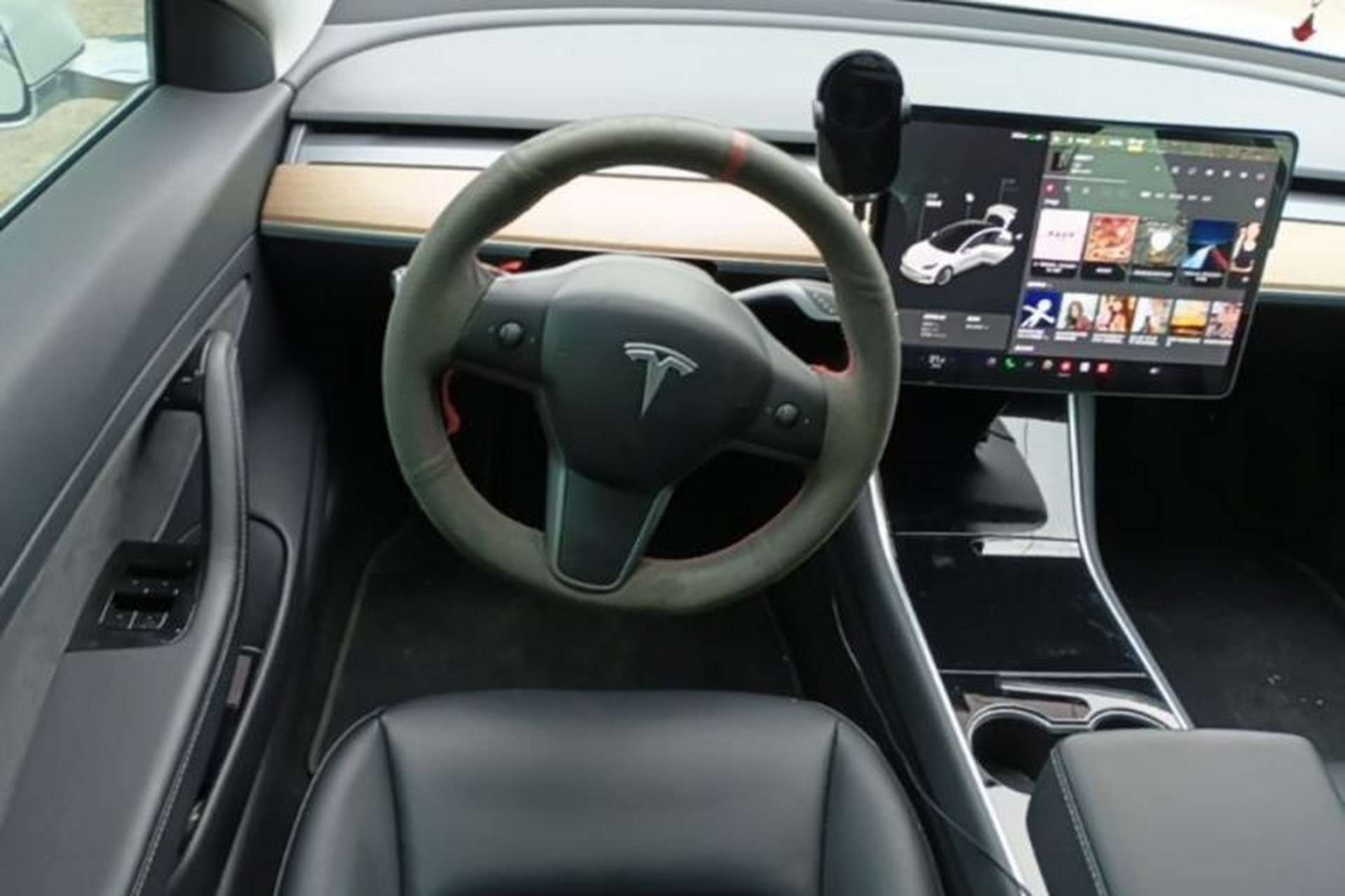 Used Tesla Model 3 2020 Refreshed Version Long-Range Rear-Wheel Drive Steering Wheel