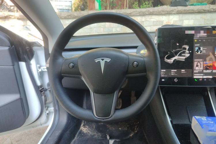 Used Tesla Model 3 2020 Standard Range Rear-Wheel Drive Upgraded Version Steering Wheel