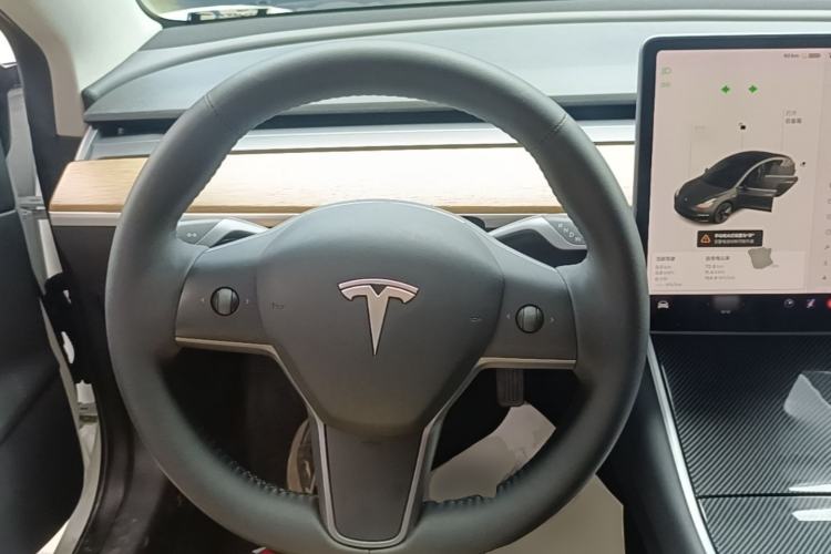 Used Tesla Model 3 2020 Revised Version Standard Range Rear-Wheel Drive – Upgraded Edition Steering Wheel