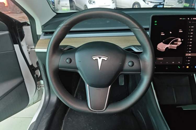 Used Tesla Model 3 2020 Refreshed Version Long-Range Rear-Wheel Drive Steering Wheel