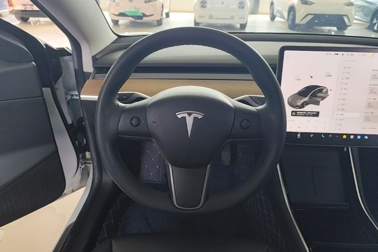 Used Tesla Model 3 2020 Refreshed Version Long-Range Rear-Wheel Drive Steering Wheel