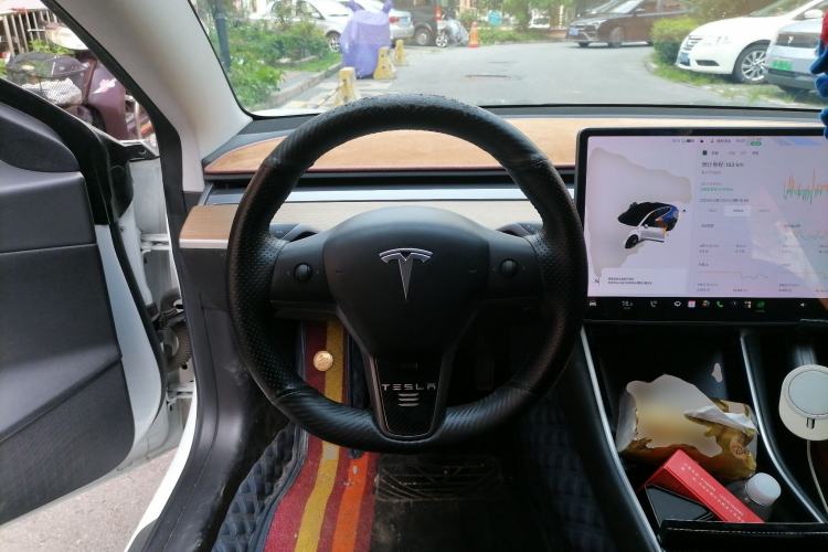 Used Tesla Model 3 2020 Standard Range Rear-Wheel Drive Upgraded Version Steering Wheel