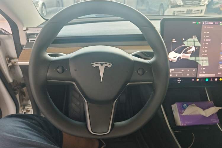 Used Tesla Model 3 2020 Standard Range Rear-Wheel Drive Upgraded Version Steering Wheel