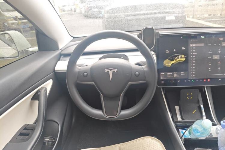 Used Tesla Model 3 2020 Standard Range Rear-Wheel Drive Upgraded Version Steering Wheel
