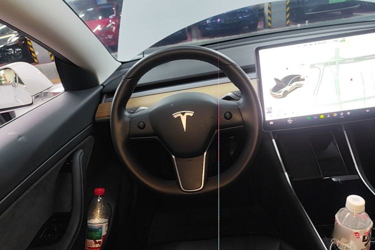 Used Tesla Model 3 2020 Refreshed Version Long-Range Rear-Wheel Drive Steering Wheel