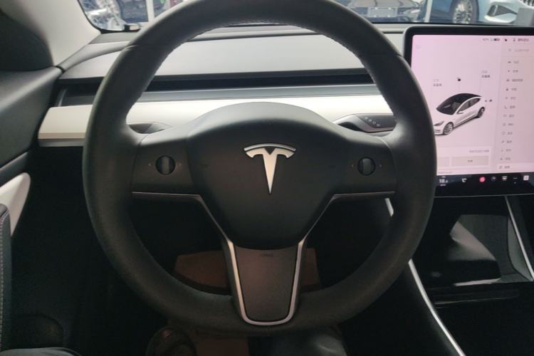 Used Tesla Model 3 2020 Standard Range Rear-Wheel Drive Upgraded Version Steering Wheel