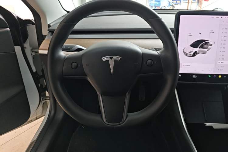 Used Tesla Model 3 2020 Refreshed Version Long-Range Rear-Wheel Drive Steering Wheel