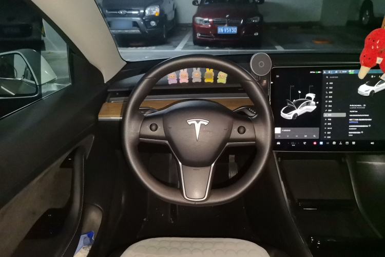 Used Tesla Model 3 2020 Refreshed Version Long-Range Rear-Wheel Drive Steering Wheel