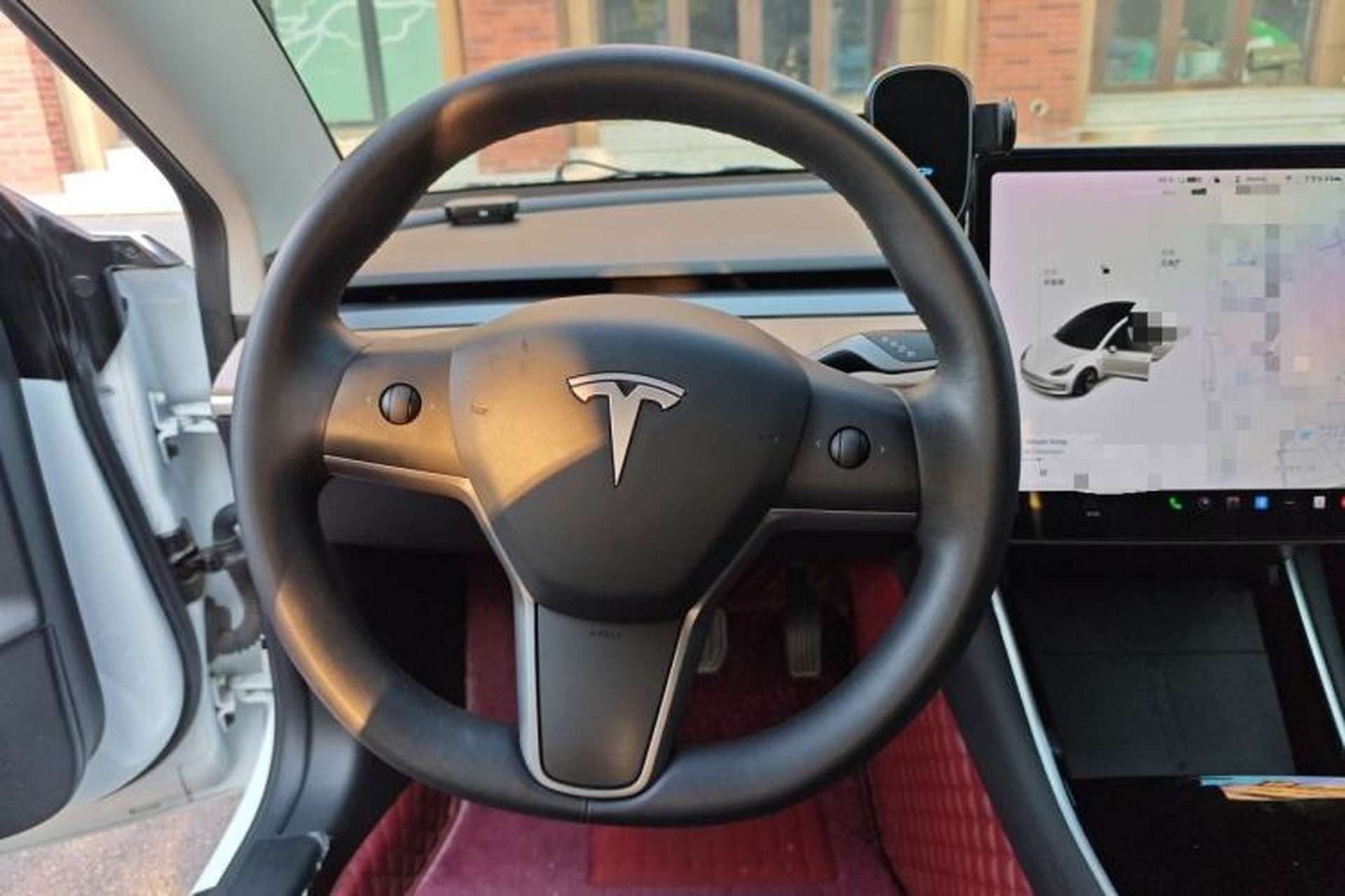 Used Tesla Model 3 2020 Revised Version Standard Range Rear-Wheel Drive – Upgraded Edition Steering Wheel