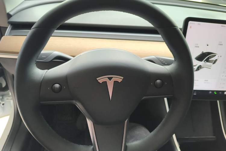 Used Tesla Model 3 2020 Refreshed Version Long-Range Rear-Wheel Drive Steering Wheel