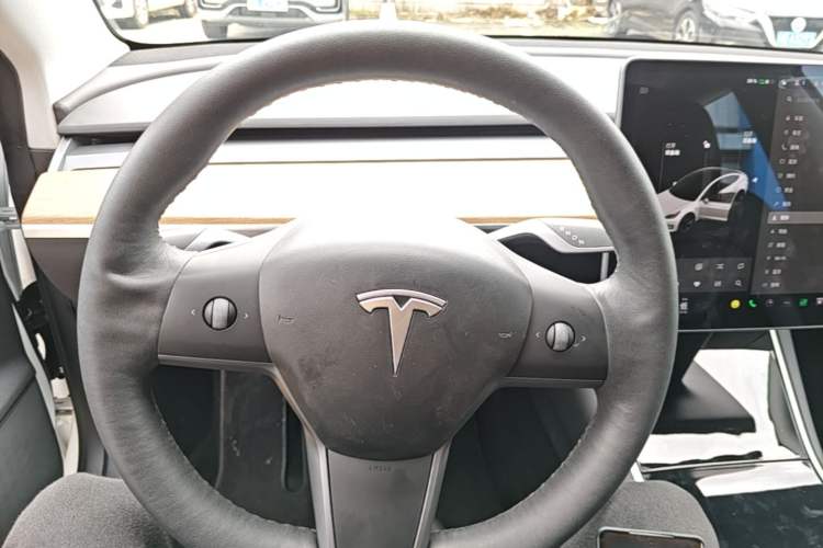 Used Tesla Model 3 2020 Refreshed Version Long-Range Rear-Wheel Drive Steering Wheel