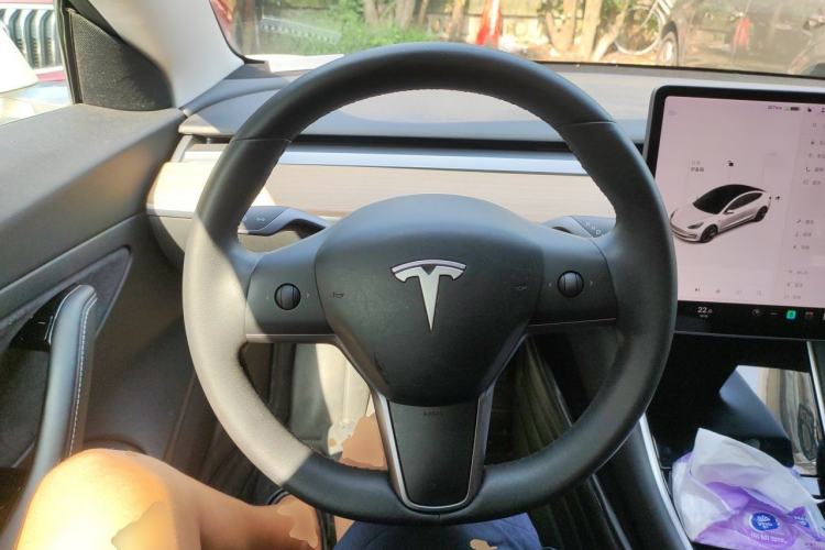 Used Tesla Model 3 2020 Standard Range Rear-Wheel Drive Upgraded Version Steering Wheel