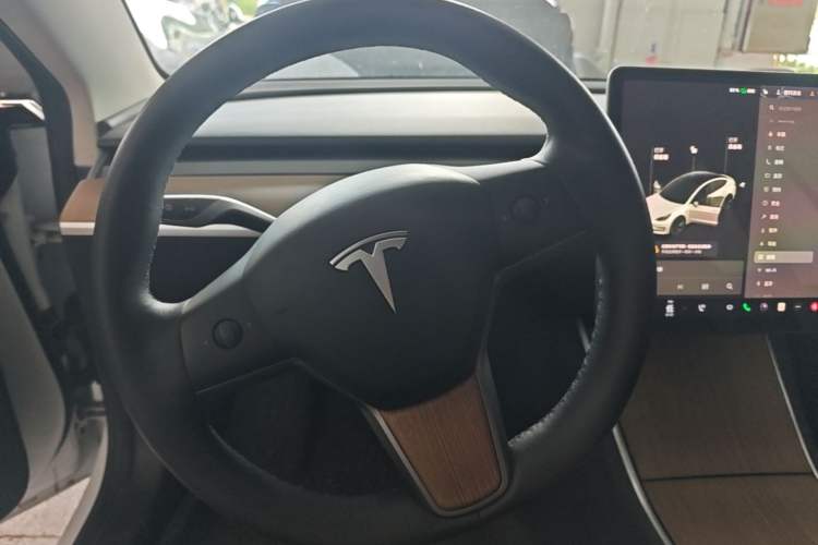Used Tesla Model 3 2020 Revised Version Standard Range Rear-Wheel Drive – Upgraded Edition Steering Wheel