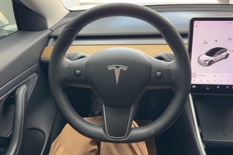 Used Tesla Model 3 2020 Refreshed Version Long-Range Rear-Wheel Drive Steering Wheel