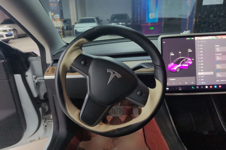 Used Tesla Model 3 2020 Standard Range Rear-Wheel Drive Upgraded Version Steering Wheel