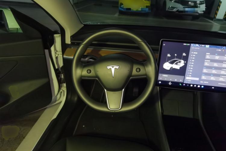 Used Tesla Model 3 2020 Refreshed Version Long-Range Rear-Wheel Drive Steering Wheel