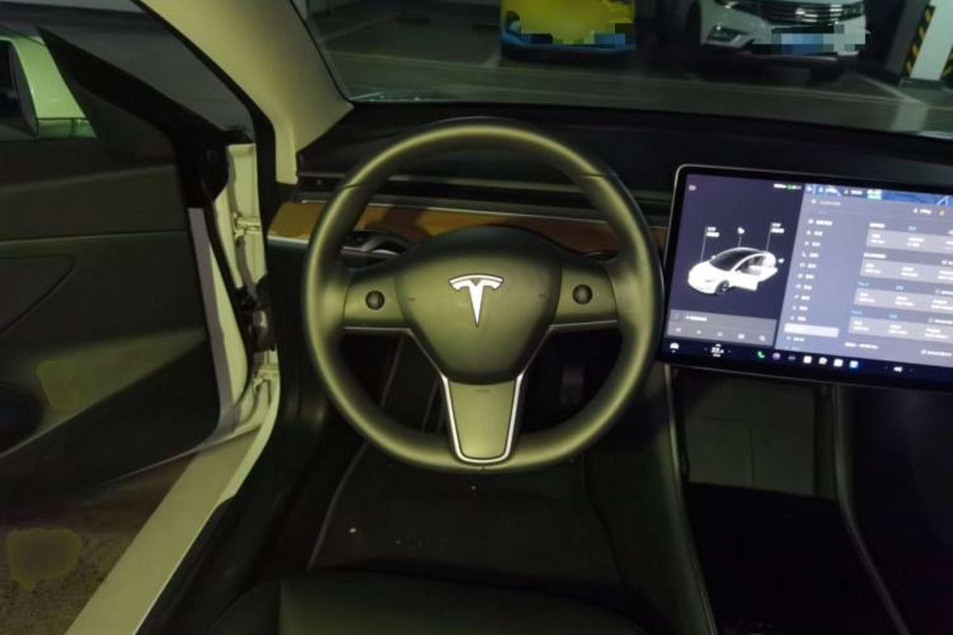 Used Tesla Model 3 2020 Refreshed Version Long-Range Rear-Wheel Drive Steering Wheel