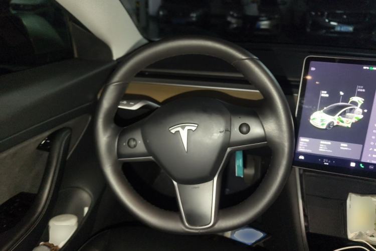 Used Tesla Model 3 2020 Standard Range Rear-Wheel Drive Upgraded Version Steering Wheel