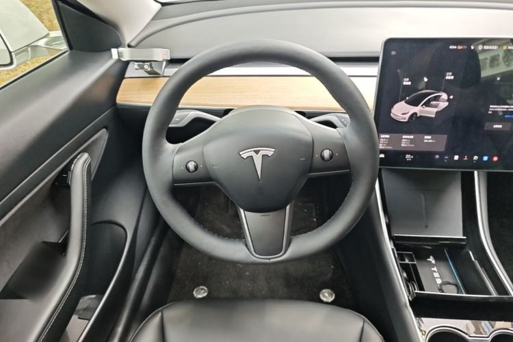 Used Tesla Model 3 2020 Refreshed Version Long-Range Rear-Wheel Drive Steering Wheel