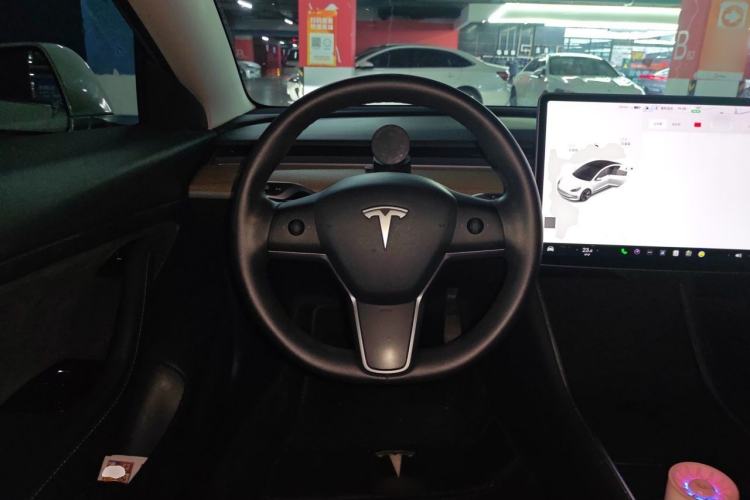 Used Tesla Model 3 2020 Standard Range Rear-Wheel Drive Upgraded Version Steering Wheel
