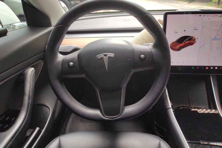 Used Tesla Model 3 2020 Refreshed Version Long-Range Rear-Wheel Drive Steering Wheel
