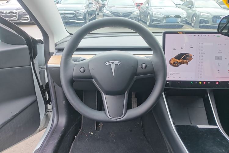 Used Tesla Model 3 2020 Standard Range Rear-Wheel Drive Upgraded Version Steering Wheel