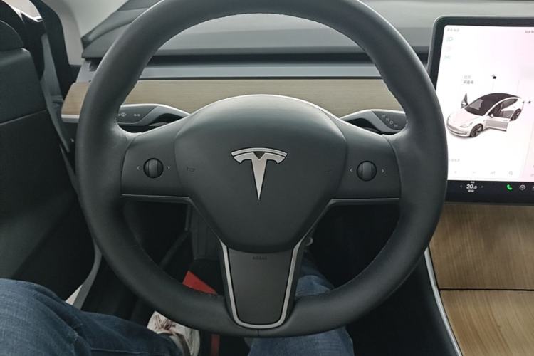 Used Tesla Model 3 2020 Revised Version Standard Range Rear-Wheel Drive – Upgraded Edition Steering Wheel