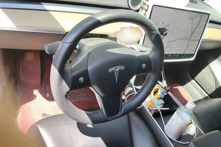 Used Tesla Model 3 2020 Refreshed Version Long-Range Rear-Wheel Drive Steering Wheel