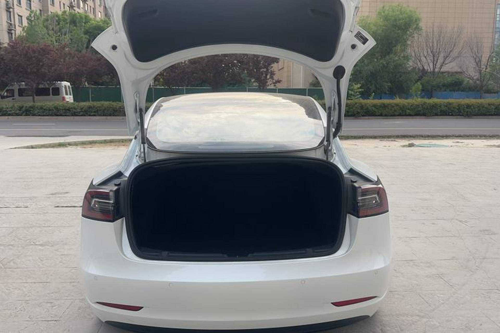 Used Tesla Model 3 2020 Refreshed Version Long-Range Rear-Wheel Drive Trunk