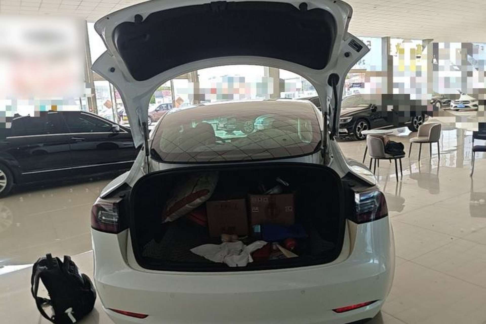 Used Tesla Model 3 2020 Revised Version Standard Range Rear-Wheel Drive – Upgraded Edition Trunk