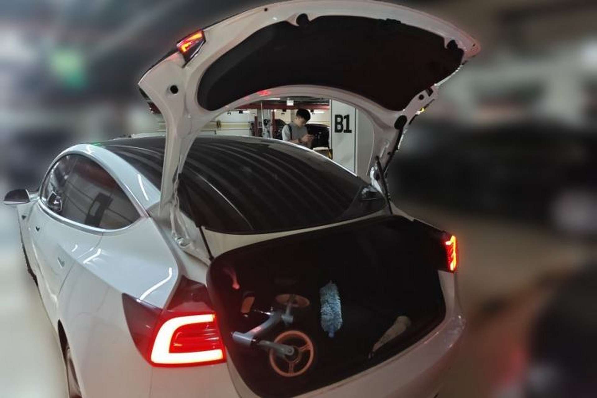 Used Tesla Model 3 2020 Standard Range Rear-Wheel Drive Upgraded Version Trunk