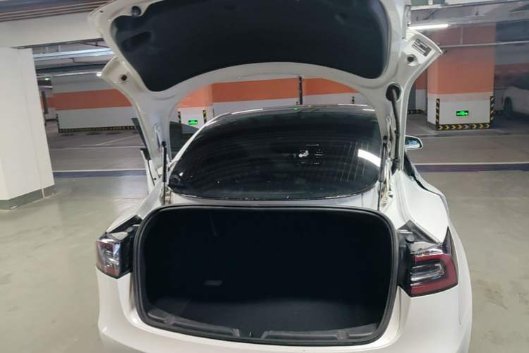 Used Tesla Model 3 2020 Revised Version Standard Range Rear-Wheel Drive – Upgraded Edition Trunk