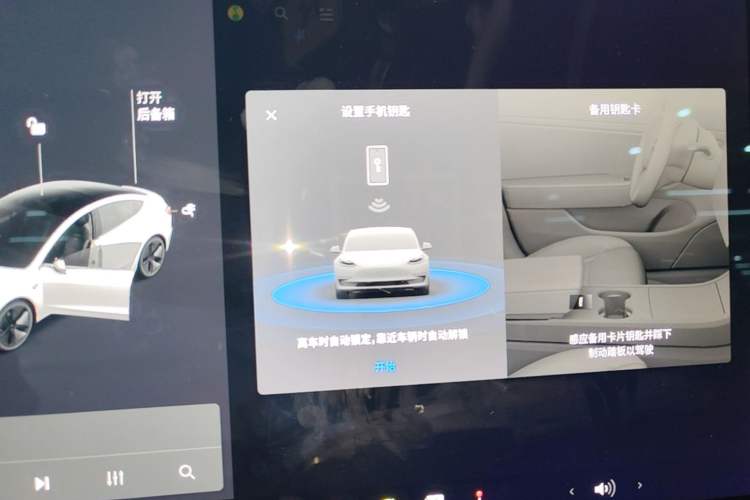 Used Tesla Model 3 2020 Standard Range Rear-Wheel Drive Upgraded Version Vehicle Key