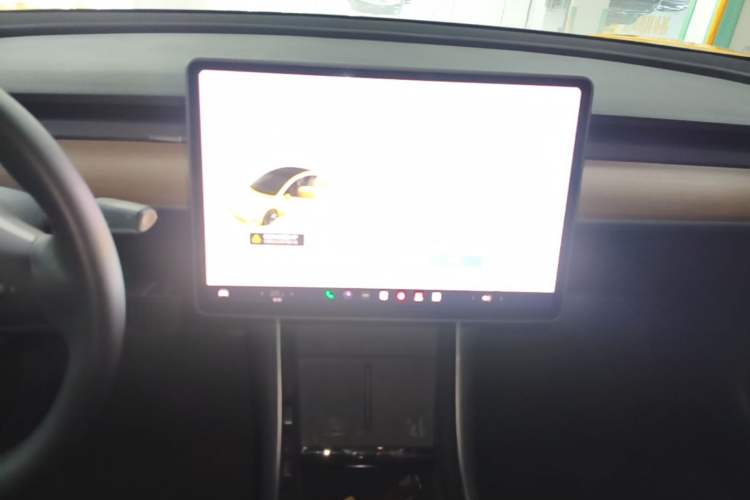 Used Tesla Model 3 2020 Refreshed Version Long-Range Rear-Wheel Drive Audio And AC Panel