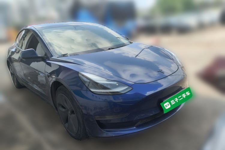 Used Tesla Model 3 2020 Refreshed Version Long-Range Rear-Wheel Drive Front Right 45 Deg