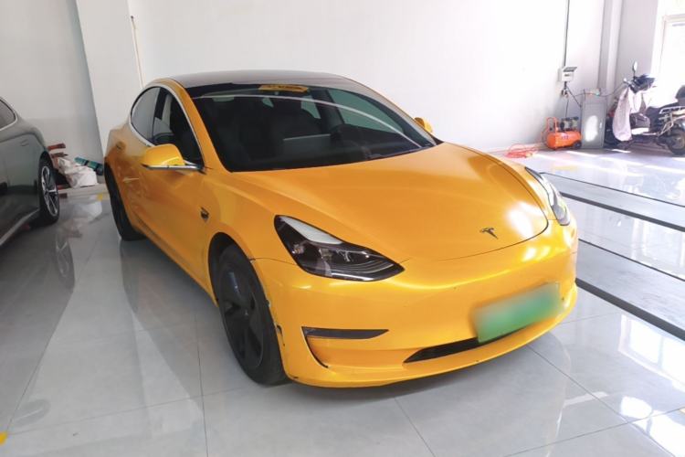 Used Tesla Model 3 2020 Refreshed Version Long-Range Rear-Wheel Drive Front Right 45 Deg