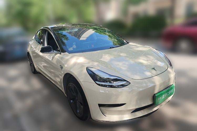 Used Tesla Model 3 2020 Standard Range Rear-Wheel Drive Upgraded Version Front Right 45 Deg