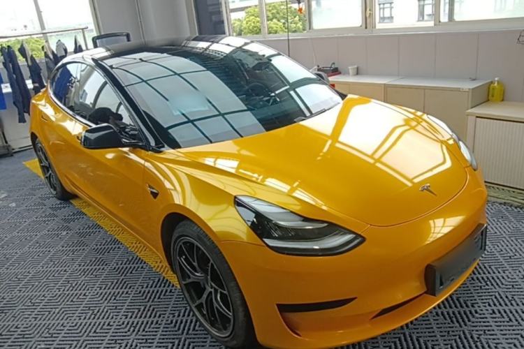 Used Tesla Model 3 2020 Revised Version Standard Range Rear-Wheel Drive – Upgraded Edition Front Right 45 Deg