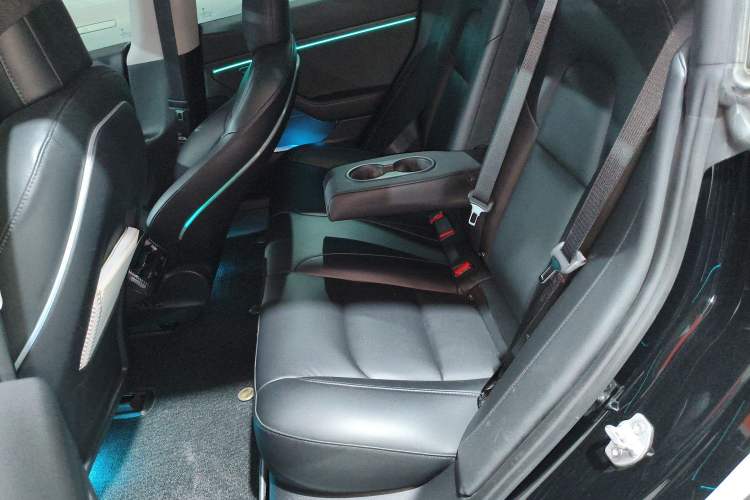 Used Tesla Model 3 2020 Standard Range Rear-Wheel Drive Upgraded Version Left Rear Seat
