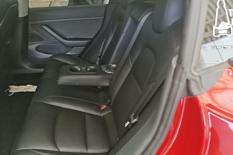 Used Tesla Model 3 2020 Standard Range Rear-Wheel Drive Upgraded Version Left Rear Seat