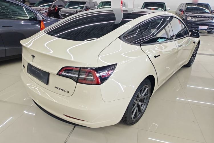 Used Tesla Model 3 2020 Revised Version Standard Range Rear-Wheel Drive – Upgraded Edition Rear Right 45 Deg