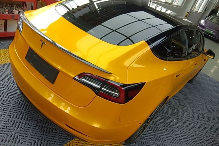Used Tesla Model 3 2020 Revised Version Standard Range Rear-Wheel Drive – Upgraded Edition Rear Right 45 Deg