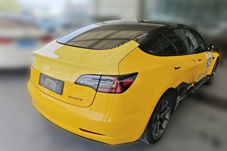 Used Tesla Model 3 2020 Standard Range Rear-Wheel Drive Upgraded Version Rear Right 45 Deg