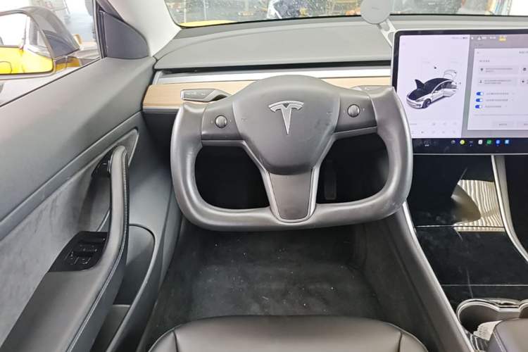 Used Tesla Model 3 2020 Standard Range Rear-Wheel Drive Upgraded Version Steering Wheel