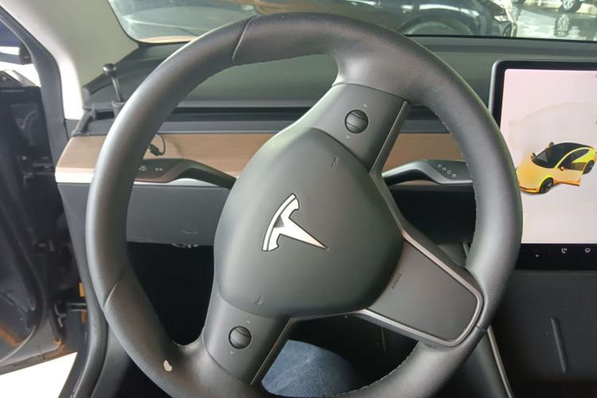 Used Tesla Model 3 2020 Standard Range Rear-Wheel Drive Upgraded Version Steering Wheel
