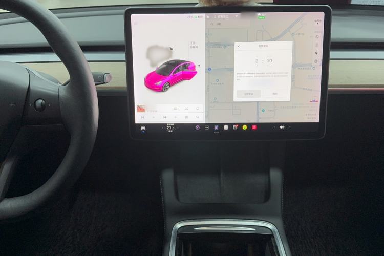 Used Tesla Model 3 2021 Standard Range Rear-Drive Upgraded Version Audio And AC Panel