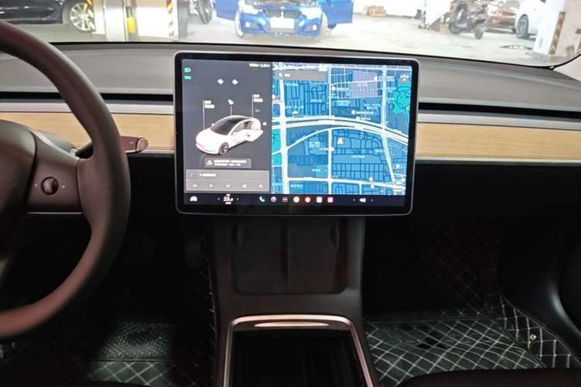 Used Tesla Model 3 2021 Standard Range Rear-Wheel Drive Upgraded Version 3D6 Audio And AC Panel