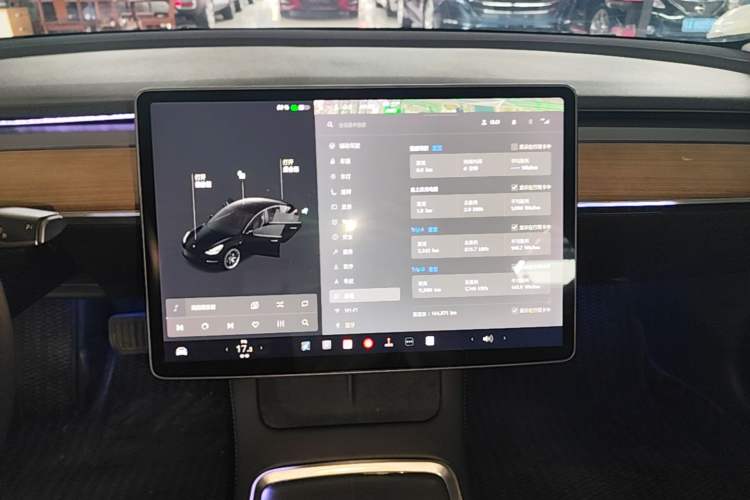 Used Tesla Model 3 2021 Revised Version Standard Range Rear-Wheel Drive Upgraded Edition 3D1 Audio And AC Panel