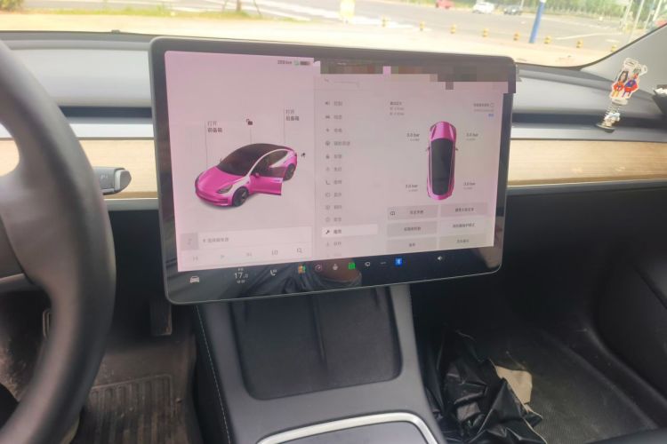 Used Tesla Model 3 2021 Revised Version Standard Range Rear-Wheel Drive Upgraded Edition 3D1 Audio And AC Panel